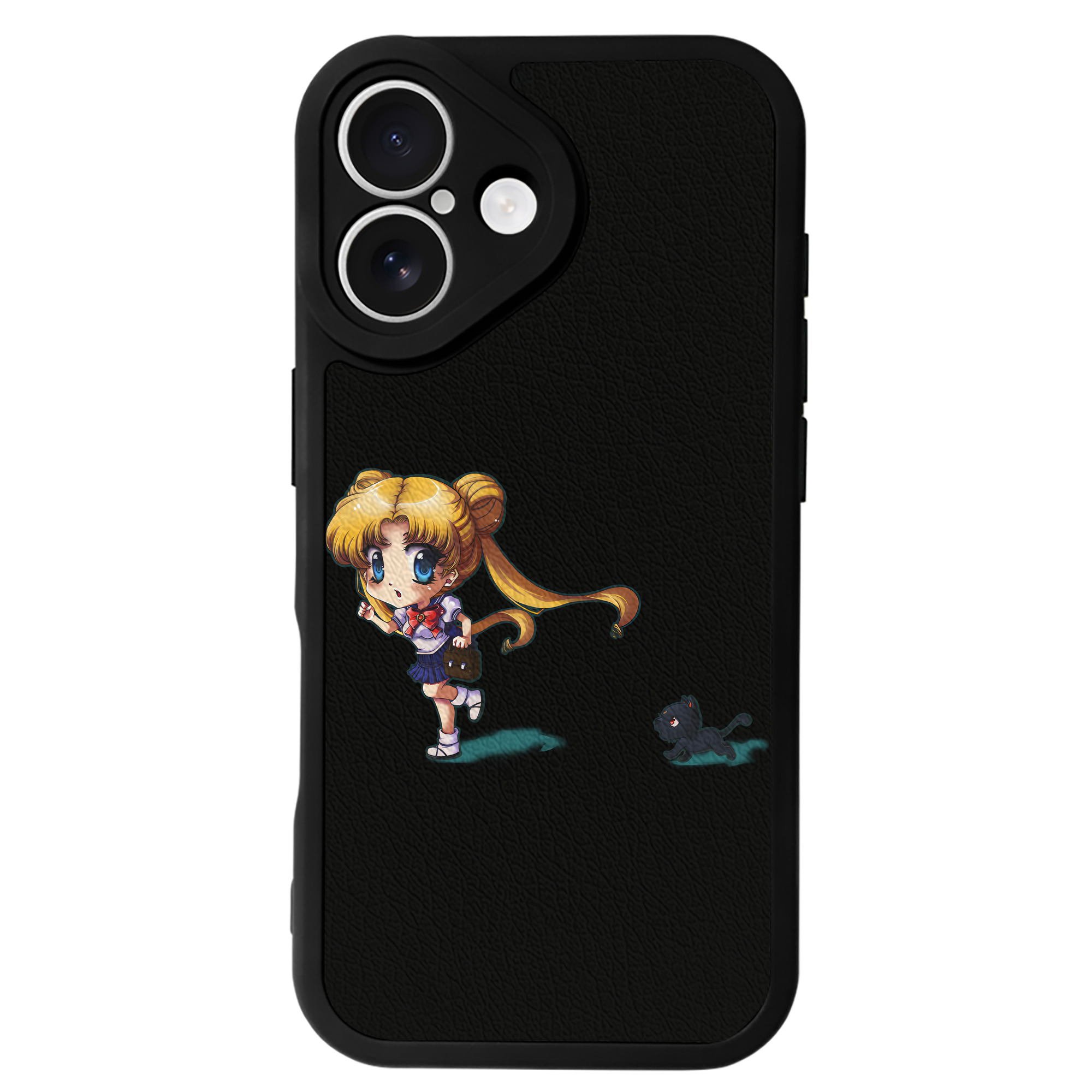 （画像用） 美少女戦士セーラームーン 愛野 美奈子 あいの みなこ Sailor Moon Aino Minako 【iPhone 16シリーズ対応】シリコンスマホケース（レザー調） 材質：シリコン